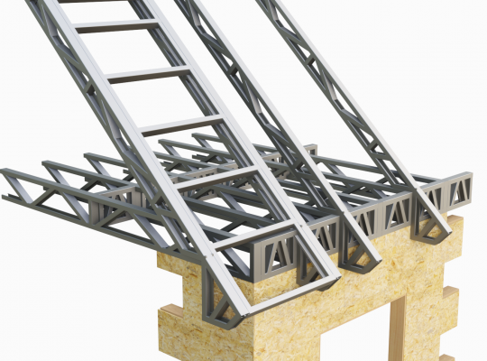 Konstrukcje dachowe ze stali formowanej na zimno (CFS)