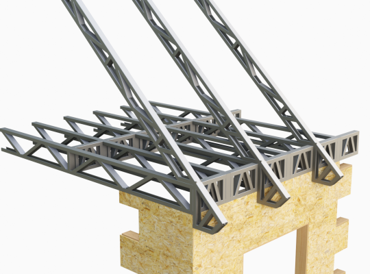 Konstrukcje dachowe ze stali formowanej na zimno (CFS)